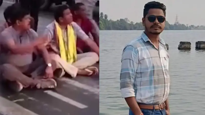 BJP नेता की कार ने बाइक को मारी टक्कर, कांग्रेस नेता की मौत से मचा बवाल...