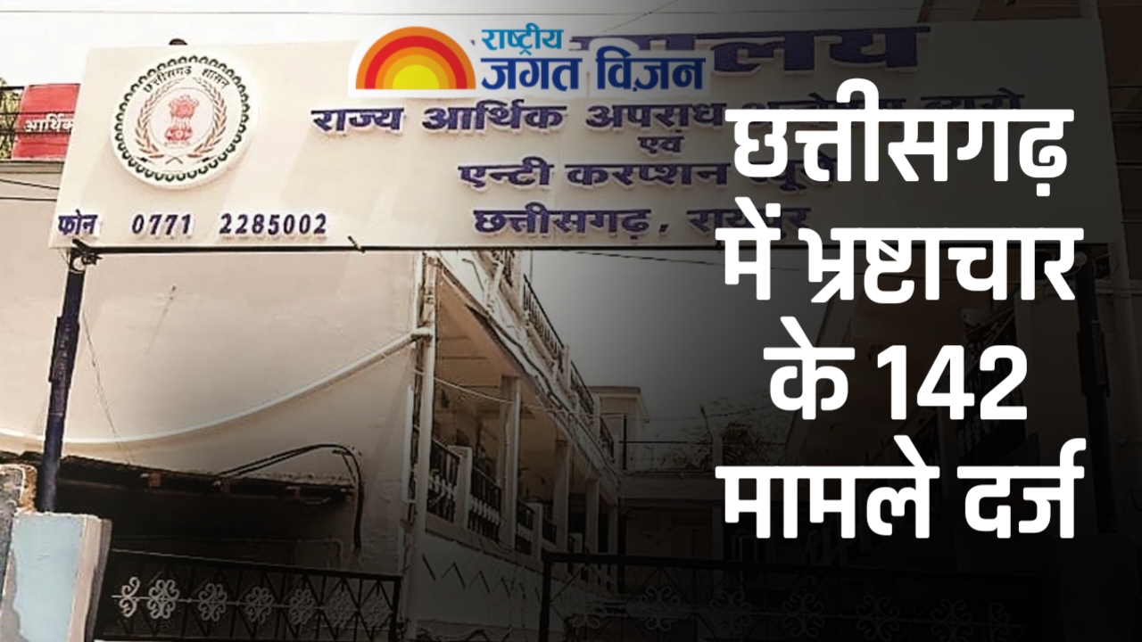 छत्तीसगढ़ में भ्रष्टाचार के 142 मामले दर्ज, 6 अफसरों पर कार्रवाई की अनुमति अटकी; जांच पर असर
