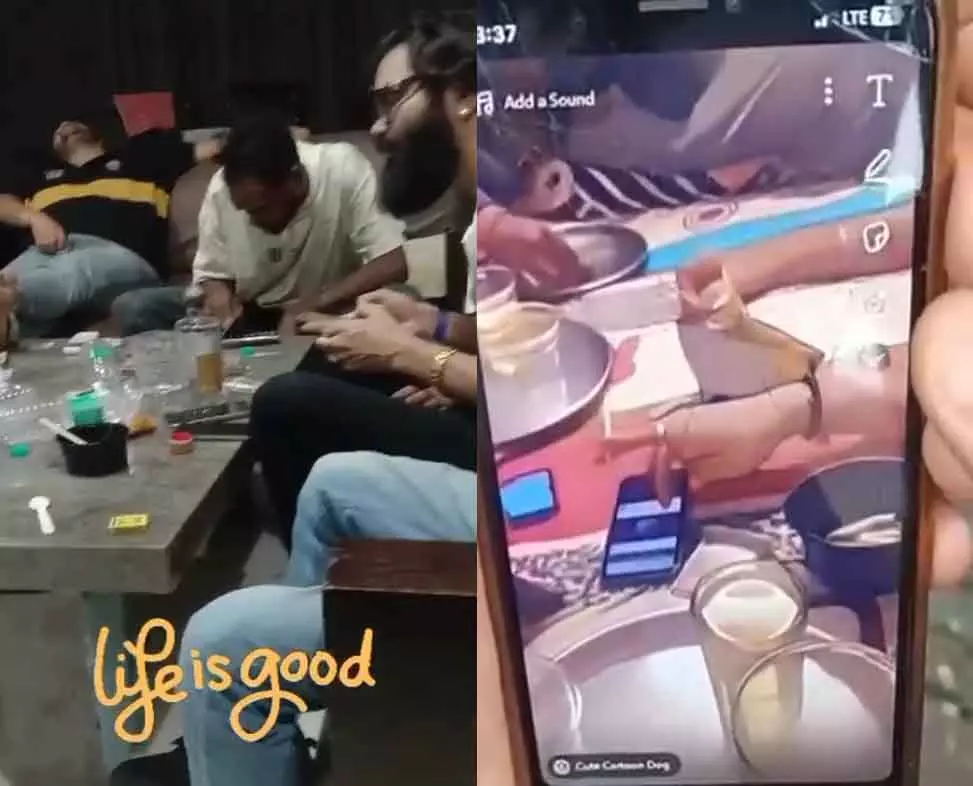 राजधानी रायपुर में फार्महाउस बना नशे का अड्डा, वायरल वीडियो ने खोली ड्रग्स नेटवर्क की पोल, देखे 