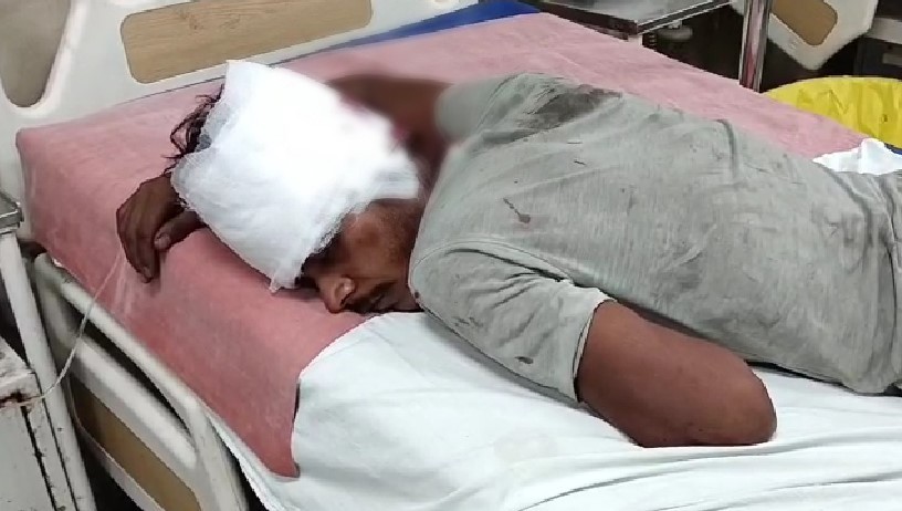 बिलासपुर स्टेशन पर बड़ा हादसा: ट्रेन में चढ़ते समय फिसला युवक, सिर में गंभीर चोट