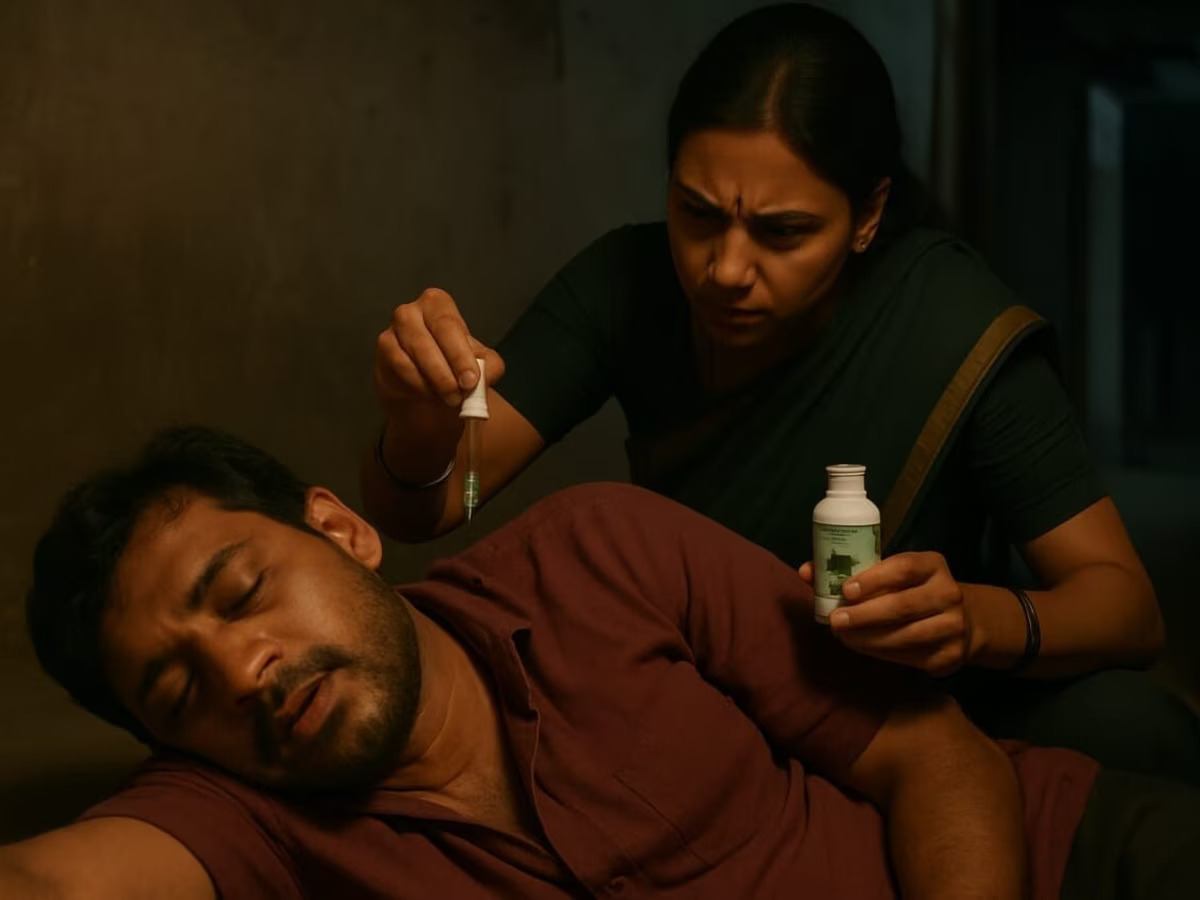 पत्नी ने यूट्यूब वीडियो देखकर पति को उतारा मौत के घाट, कान में डाल दिया जहर, गिरफ्तार कर भेजा गया जेल 