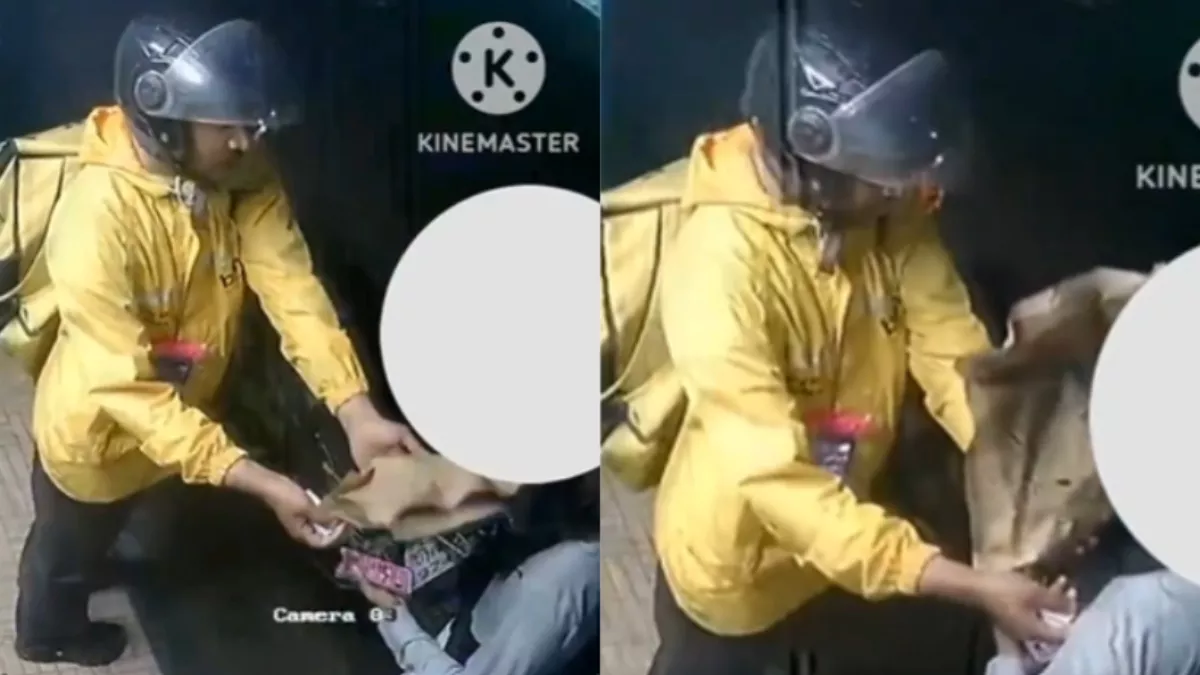 Blinkit डिलीवरी ब्वॉय पर महिला से छेड़छाड़ का आरोप, वीडियो वायरल होते ही मचा हंगामा, मुंबई पुलिस का आया जवाब