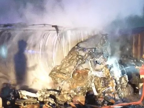 जयपुर में धमाके के बाद दहशत: 200 सिलेंडर फटे, अब केमिकल का रिसाव, हाईवे बना हादसे का अड्डा