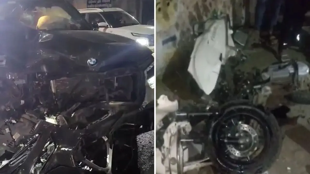 रफ्तार का कहर: राजकोट में BMW-स्कूटी भिड़ंत में युवक की मौके पर मौत, जांच में जुटी पुलिस 