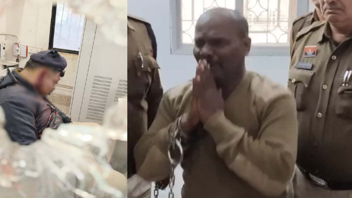 पूर्व बर्खास्त आरक्षक ने किया सनसनीखेज हमला, दोस्त की हत्या और इंस्पेक्टर को तलवार से डराया