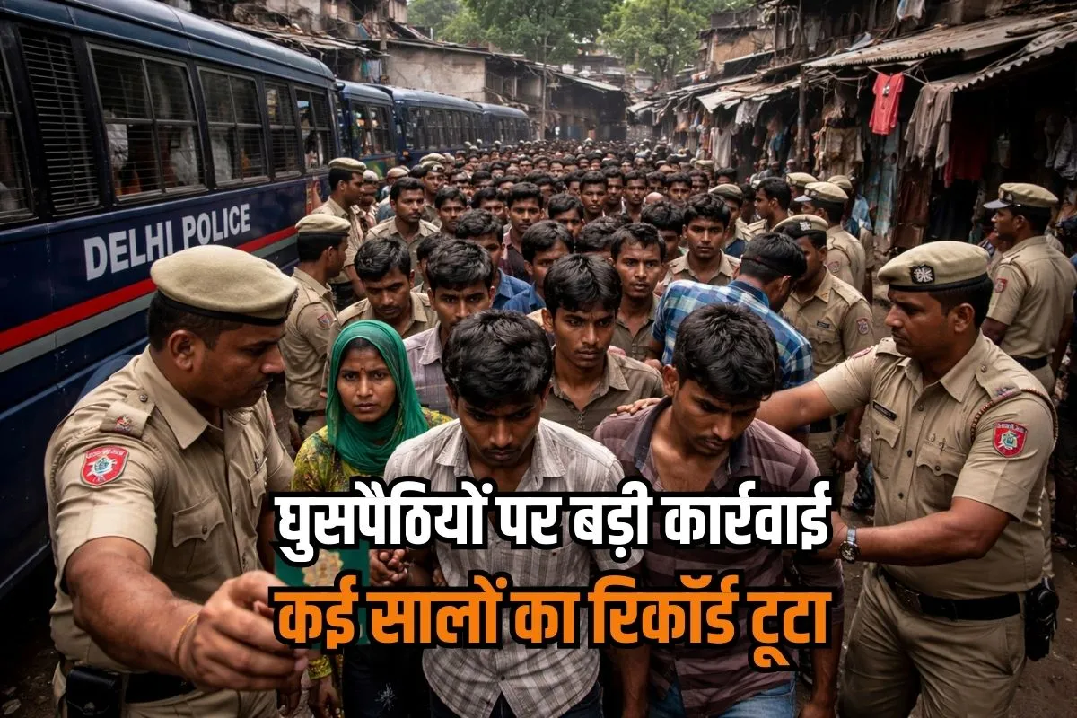 2200 बांग्लादेशी घुसपैठियों का दिल्ली से डिपोर्ट, गृह मंत्रालय की सख्ती ने मचाई हलचल