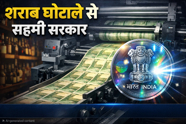 शराब घोटाले से सहमी सरकार अब नोट छापने वाली मशीन से बनवा रही होलोग्राम, डुप्लीकेट बनाना नामुमकिन