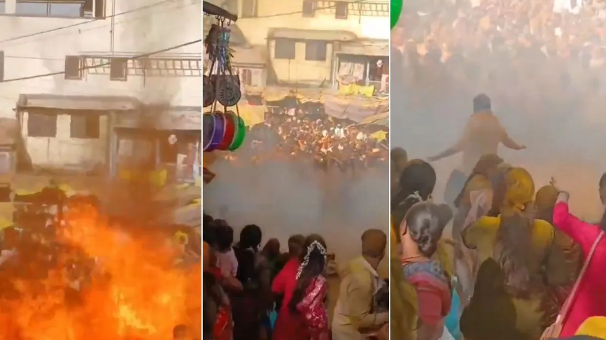 पुणे: स्थानीय निकाय चुनाव जीत के जश्न में आग लगने से 16 घायल, NCP की दो नव निर्वाचित पार्षद झुलसीं