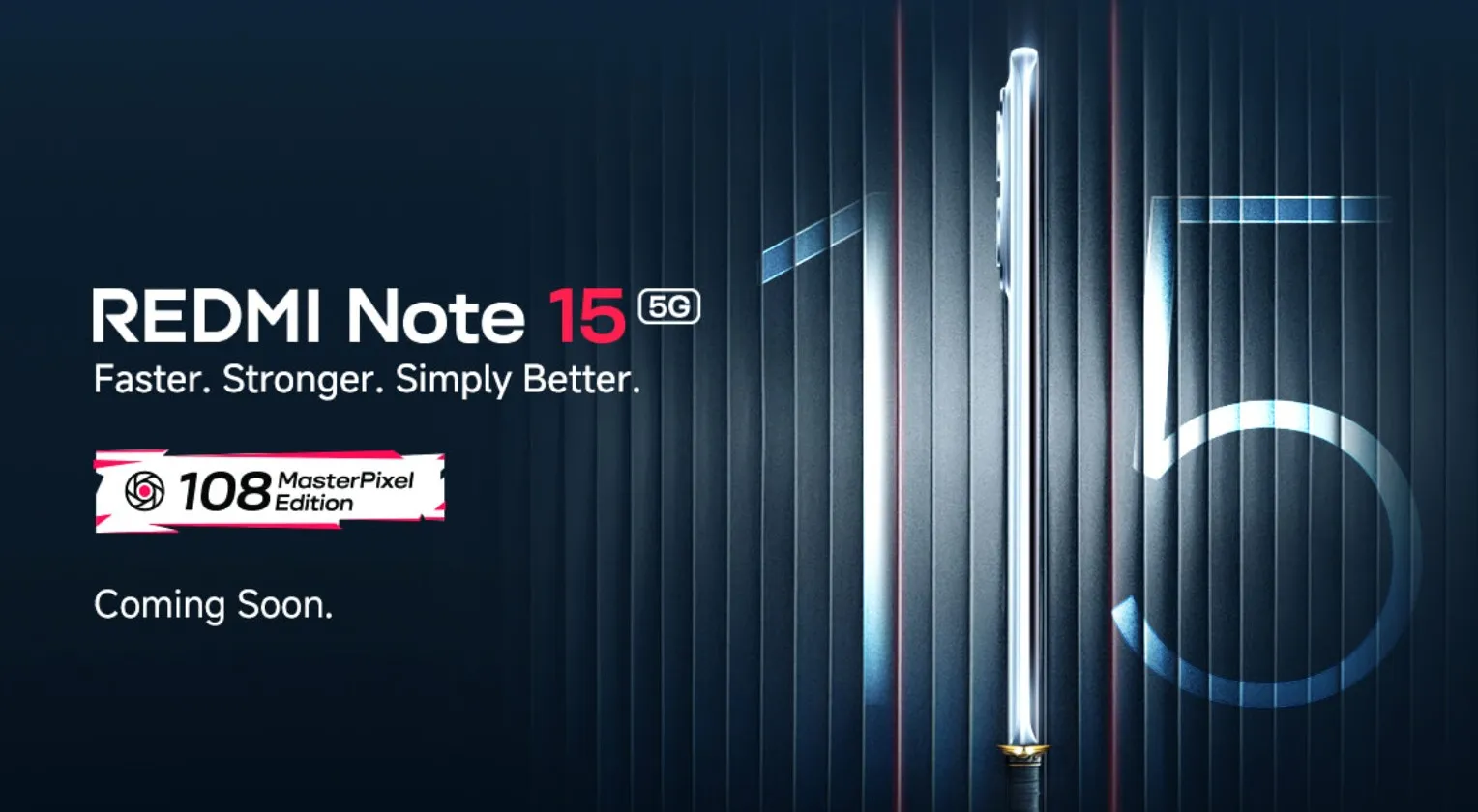 Redmi Note 15 5G 108 मास्टर पिक्सल स्पेशल एडिशन भारत में जल्द होगा लॉन्च, जानें खास बातें
