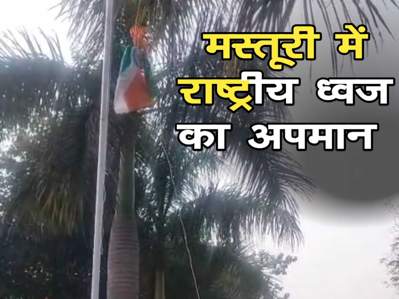 गणतंत्र दिवस पर तिरंगे का अपमान: राशि स्टील की लापरवाही से जमीन पर गिरा झंडा, वीडियो वायरल होने से मचा हड़कंप