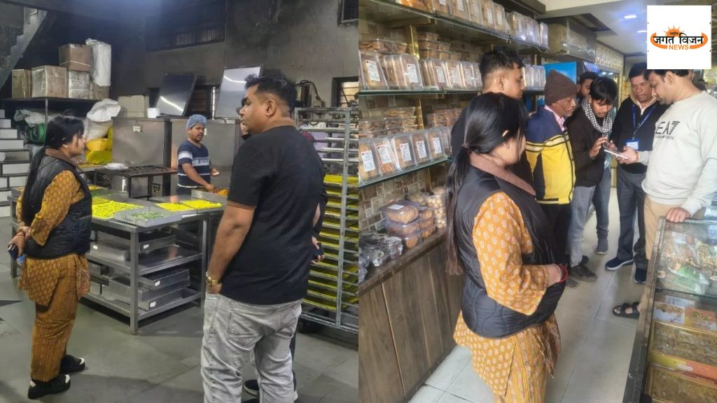 Raipur News : स्वच्छता में लापरवाही पर सख्त निगम कार्रवाई, नैवेद्य फैक्ट्री और गुजराती मिष्ठान पर जुर्माना, मिनी एसटीपी लगाने के निर्देश