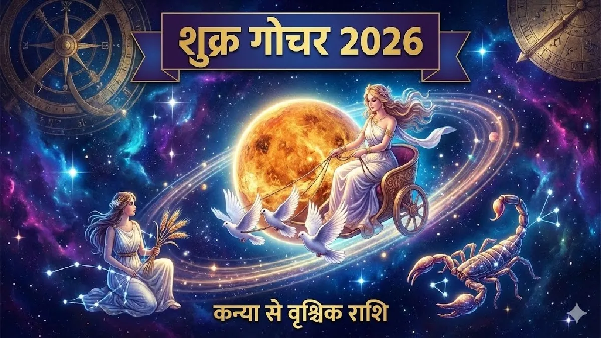 Shukra Gochar 2026: इन 4 राशियों की पलटेगी किस्मत, सुख-सुविधाओं में होगी भारी बढ़ोतरी
