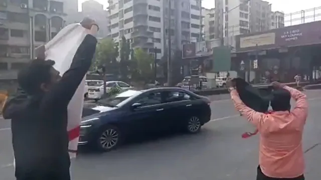 मानहानि केस में राहुल गांधी की कोर्ट में पेशी, रास्ते में भाजपा कार्यकर्ताओं का काला झंडा प्रदर्शन  