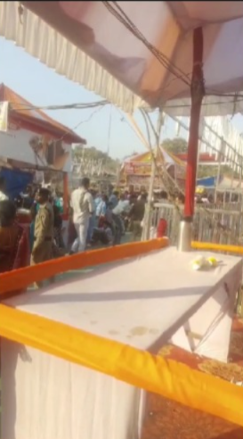 आस्था के मेले में हादसे का साया: शिवरीनारायण में आकाश झूला टूटा, चीख-पुकार के बीच 6 घायल, दो युवतियों की हालत नाजुक