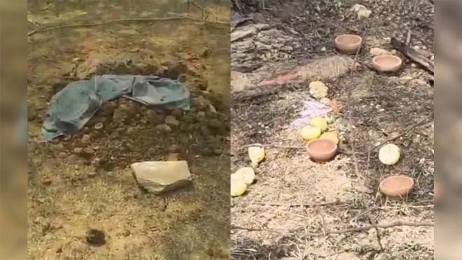बालोद में मासूम की कब्र से छेड़छाड़ की आशंका, संदिग्ध सामग्री मिलने से गांव में तनाव