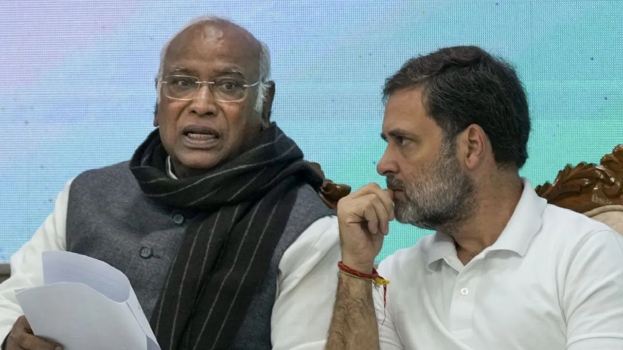 mallikarjun-kharge-and-rahul-gandhi-rajya-sabha-election-2026 