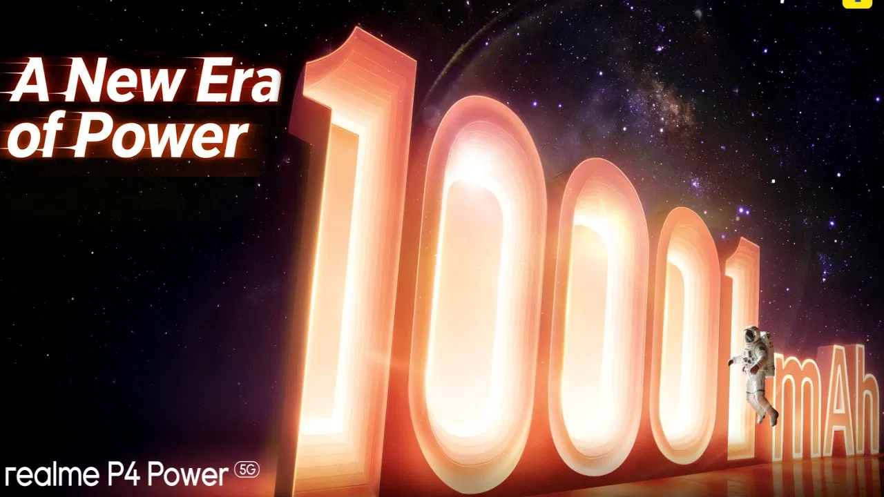 10001mAh बैटरी वाले Realme P4 Power 5G की सेल शुरू, यहां से खरीदने पर मिलेगी 2000 की छूट