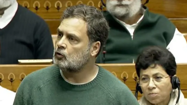  राहुल गांधी के बयान के बाद लोकसभा में हंगामा, बजट सत्र की कार्यवाही स्थगित