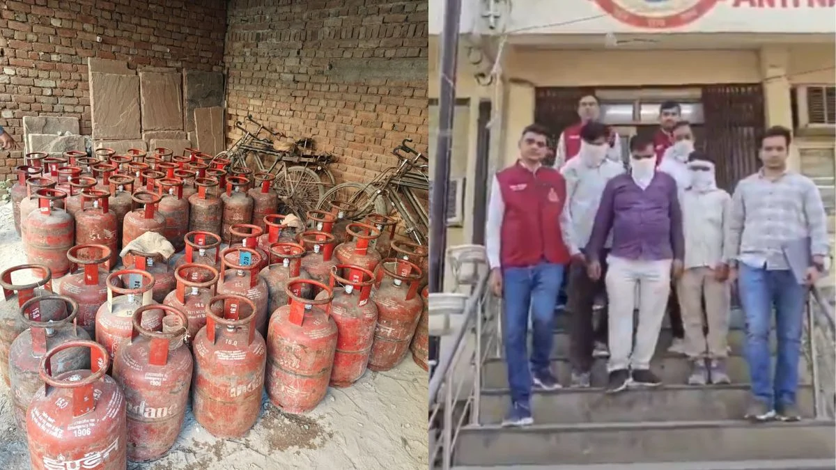 Delhi Crime: LPG की कालाबाजारी पर बड़ा एक्शन, 183 सिलिंडर बरामद, 4 डिलीवरी बॉय गिरफ्तार