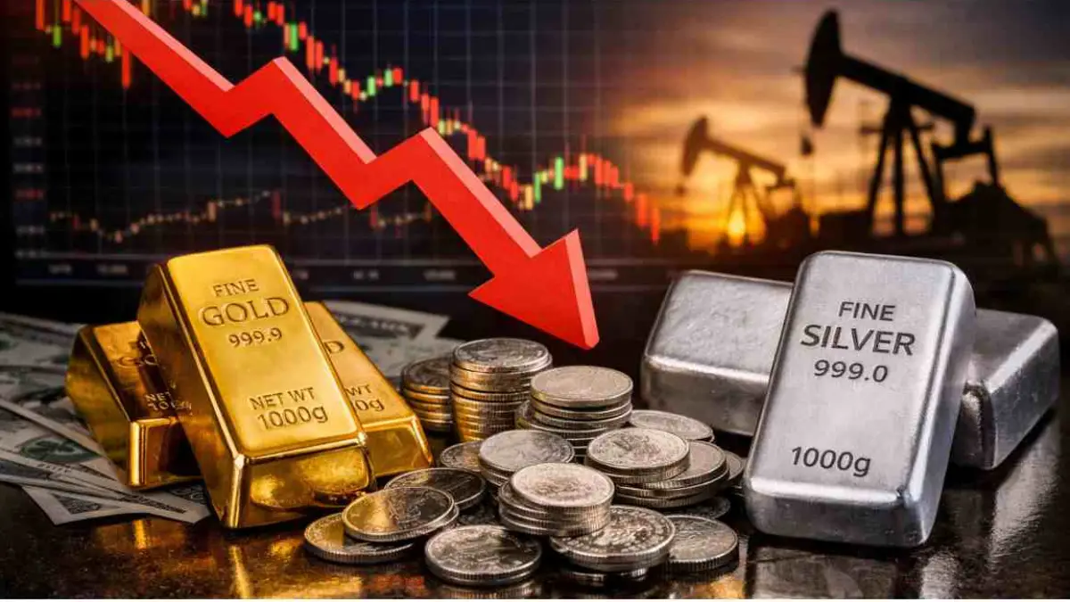 Gold-Silver Crash 2026: सोना 24% और चांदी 40% तक टूटी, बाजार में क्यों मचा हड़कंप?