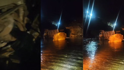 किश्तवाड़ में भूस्खलन से मचा हड़कंप! HRT प्रोजेक्ट साइट पर मलबे में दबे मजदूर, 2 की मौत