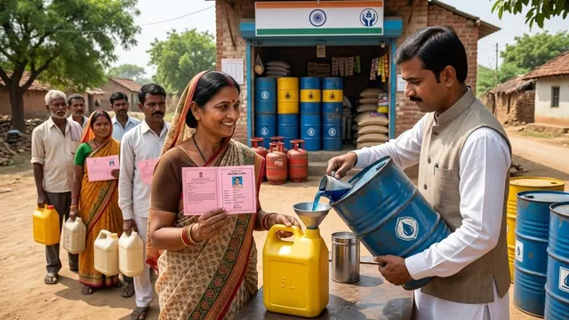 LPG Crisis: गैस किल्लत के बीच बड़ा फैसला, राशन कार्डधारकों को मिलेगा केरोसिन