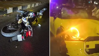 स्पीड बनी मौत का कारण: गोवा में मिनी कूपर ने बाइक को मारी जोरदार टक्कर, युवती की मौके पर मौत, साथी गंभीर रूप से घायल 