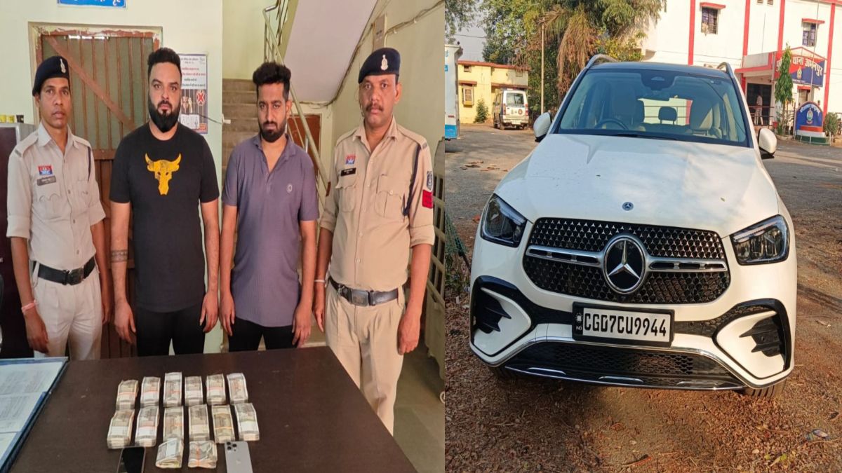 Raipur Gambling Raid: खेतों में चल रहा था लग्जरी जुआ अड्डा, पुलिस की रेड में मर्सिडीज समेत लाखों कैश जब्त