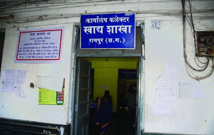 रायपुर के कैफे में मिला था दस बोरी सरकारी चावल दो महीने बाद भी सप्लायर का पता लगाने में विभाग नाकाम