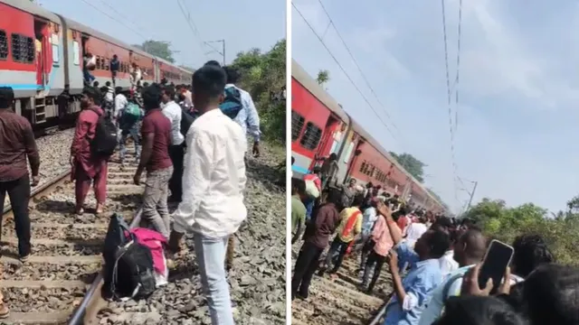 जामताड़ा के पास ट्रेन में धुएं से दहशत: जयनगर-पुरी एक्सप्रेस में अफवाह से मची भगदड़, यात्री सुरक्षित