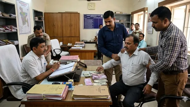 मुंगेर में घूसखोरी का बड़ा पर्दाफाश: आयुक्त कार्यालय का पेशकार 1.70 लाख लेते रंगे हाथ गिरफ्तार, दफ्तर में मचा हड़कंप