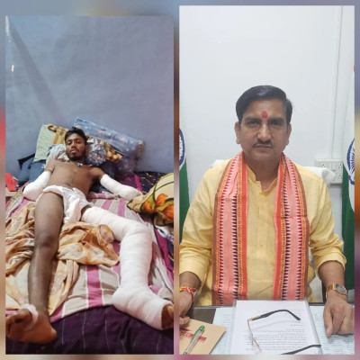 सिस्टम का करंट और कटी हुई उम्मीदें: 33 KV लाइन ने छीने मजदूर के दोनों हाथ; जनदर्शन में तोखन साहू का कड़ा एक्शन, कटघरे में अफसर और फार्म हाउस संचालक