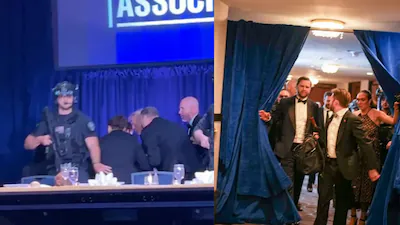 वॉशिंगटन में हाई-प्रोफाइल इवेंट में हमला: प्रेस डिनर में फायरिंग, ट्रंप सुरक्षित, बोले- कोई भी हमला हमें रोक नहीं सकता