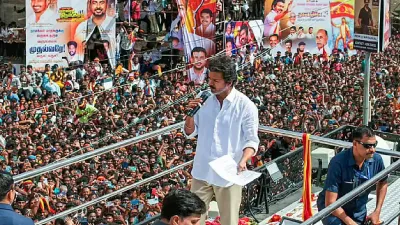 तमिलनाडु चुनाव से पहले बढ़ी सियासी हलचल: TVK प्रमुख विजय पर आचार संहिता उल्लंघन के तीन केस दर्ज