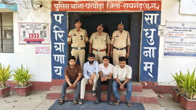 रायगढ़ में IPL सट्टा सिंडिकेट पर बड़ा एक्शन: कैफे और दुकानों से चल रहा था ऑनलाइन जुआ, 6 आरोपी गिरफ्तार