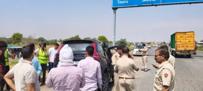 KMP Expressway Accident: तेज रफ्तार का कहर, स्कॉर्पियो की भीषण टक्कर में यूपी पुलिस के 5 जवानों की मौत