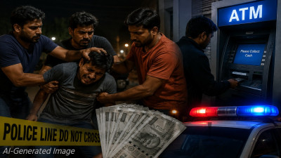 रायपुर में ‘पार्टी फंड’ के लिए गुंडागर्दी! युवक को बंधक बनाकर ATM से निकलवाए 10 हजार, एक आरोपी गिरफ्तार