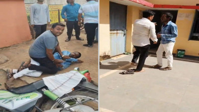प्रधानमंत्री आवास योजना पर पंचायत में बवाल : उपसरपंच का आरोप- सरपंच पुत्र समेत कई लोगों ने कॉलर पकड़कर की मारपीट