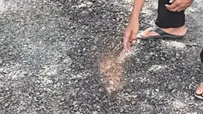 सड़क बनी या मजाक? 33 लाख का निर्माण दो हफ्ते में उखड़ा, युवाओं के VIDEO ने खोली पोल, जांच के बाद कार्रवाई के संकेत