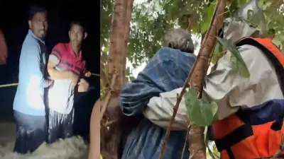 छत्तीसगढ़ में बारिश का कहर! उफनते नालों में फंसे युवक और बुजुर्ग का रेस्क्यू, महासमुंद और सारंगढ़ में रातभर चला ऑपरेशन
