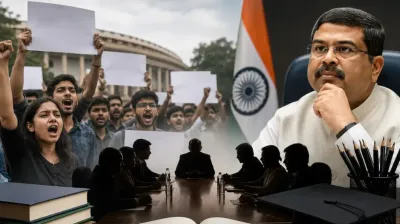 NEET Paper Leak Protest: सरकार-CJP की आज निर्णायक बैठक, क्या धर्मेंद्र प्रधान के इस्तीफे पर बनेगी सहमति?