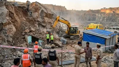 बेंगलुरु की पत्थर खदान में बड़ा हादसा: चट्टान गिरने से बिहार के 7 मजदूरों की मौत, कई घायल; सुरक्षा व्यवस्था पर उठे सवाल