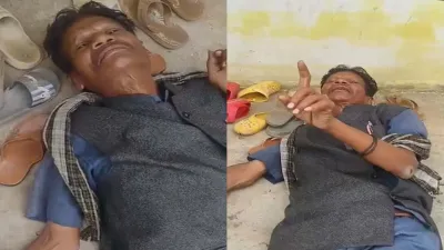 शिक्षा के मंदिर में 'शराबी हेडमास्टर' का VIDEO वायरल? स्कूल परिसर में पड़े दिखे, रिकॉर्डिंग करने वालों को धमकाने का आरोप