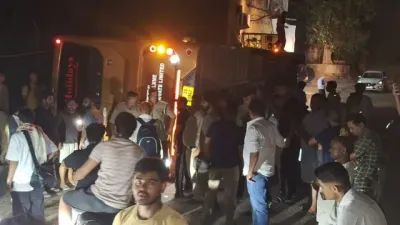 हिमाचल में बड़ा बस हादसा! अमरनाथ यात्रियों से भरी जम्मू-देहरादून वोल्वो पलटी, 57 में 16 घायल