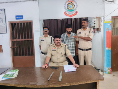 शराब दुकान के पास युवक की चाकू मारकर हत्या, एक आरोपी और अपचारी बालक गिरफ्तार