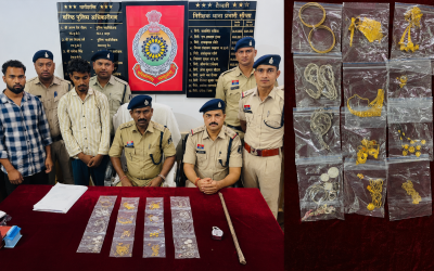 मॉर्निंग वॉक पर निकला दंपत्ति, पीछे से घर में लाखों की चोरी, 24 घंटे में चोर पुलिस के शिकंजे में