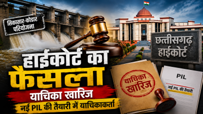 सिकासार-कोडार परियोजना पर हाईकोर्ट का फैसला, याचिका खारिज; नई PIL की तैयारी में याचिकाकर्ता