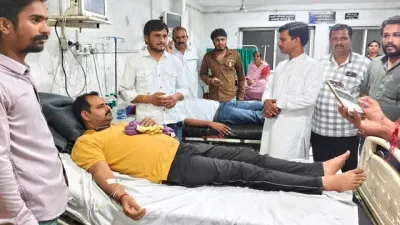 देवास में तिरंगा यात्रा के बीच मचा हड़कंप! DJ की तेज आवाज से भड़की मधुमक्खियां, खेतों में भागे लोग; कई घायल