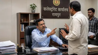 ‘बीमारी’ की छुट्टी, सिंगापुर की सैर! लौटे बाबू तो मचा बवाल, फटकार के बाद अपर कलेक्टर पर लगाया मारपीट का आरोप, गरमाया कलेक्ट्रेट