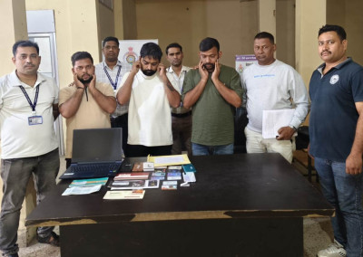 म्यूल बैंक खातों के जरिए करोड़ों की साइबर ठगी का नेटवर्क बेनकाब, 11 राज्यों से जुड़े तार, छह गिरफ्तार